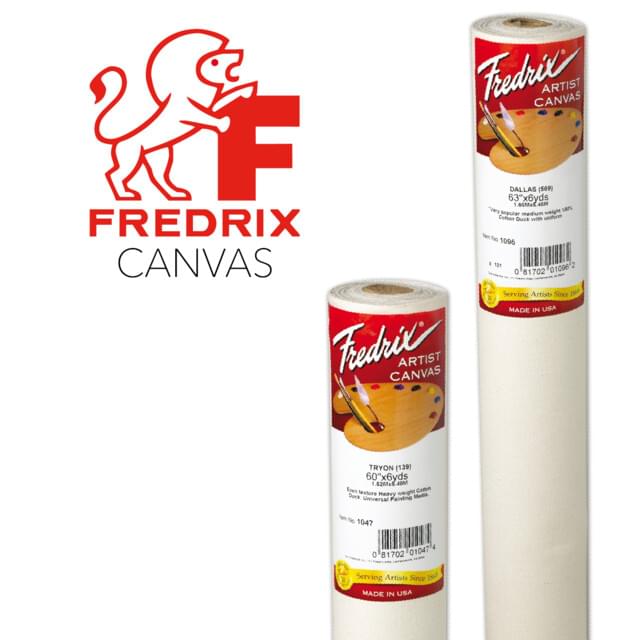 Fredrix Primed Cotton Canvas Rolls