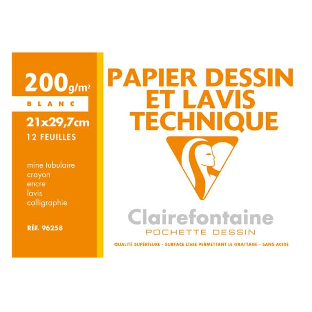 Clairefontaine Lavis Technical  Paper